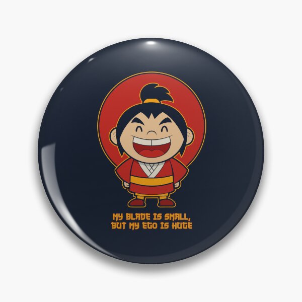 Item preview, Chibi Samurai – My Blade Is Small But My Ego Is Huge designed and sold by Drawings Project.