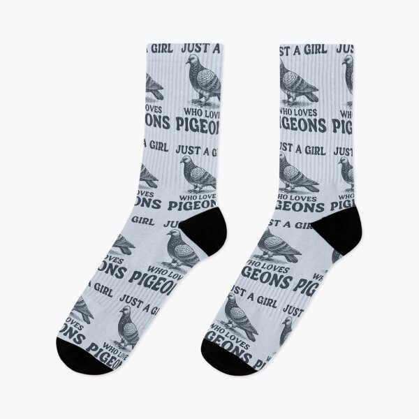 Item preview, Just A Girl Who Loves Pigeons designed and sold by KLArtzStore.