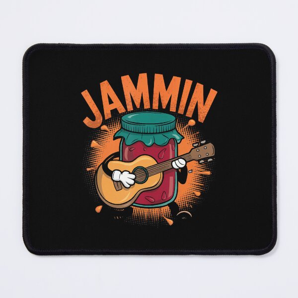 Item preview, Jammin Jam Playing A Guitar Rock N Roll Music Guitarist Pun designed and sold by ConnieDora.