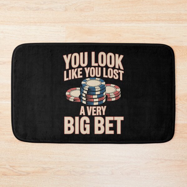 Item preview, Funny Poker Player Chips Card Game Gambler Bluff Fold Casino designed and sold by PeggyBeverly.
