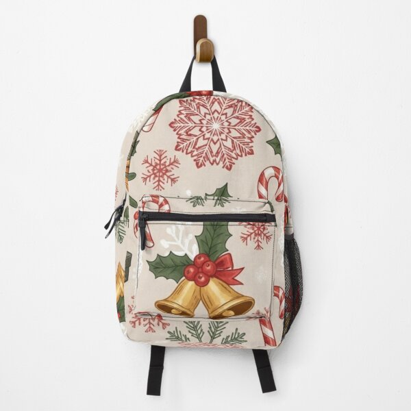 Item preview, Christmas pattern, Bells, candy canes, mistletoe, snowflakes designed and sold by Prestons Corner.