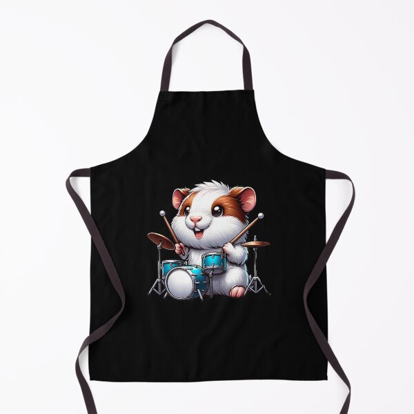 Item preview, Cute Guinea Pig Drummer Rodent Music Band Design designed and sold by JacquelineEnri.