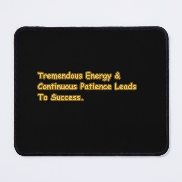 Item preview, Tremendous Energy Continuous Patience Success - Motivational Sticker for Students Gift designed and sold by CapriCreatives.