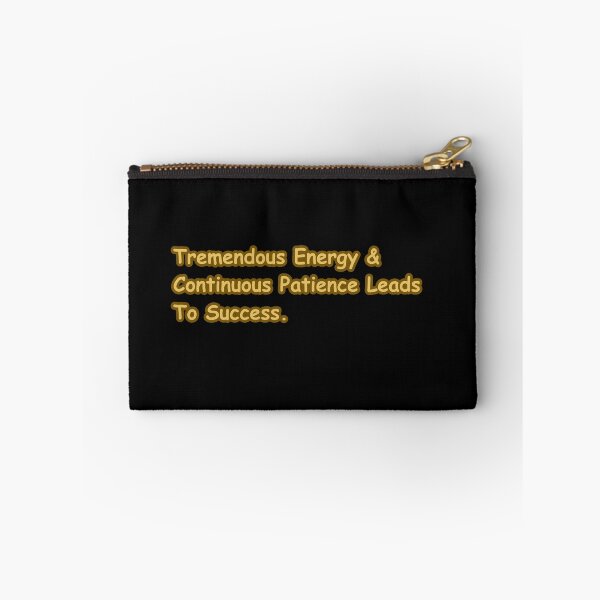 Item preview, Tremendous Energy Continuous Patience Success - Motivational Sticker for Students Gift designed and sold by CapriCreatives.