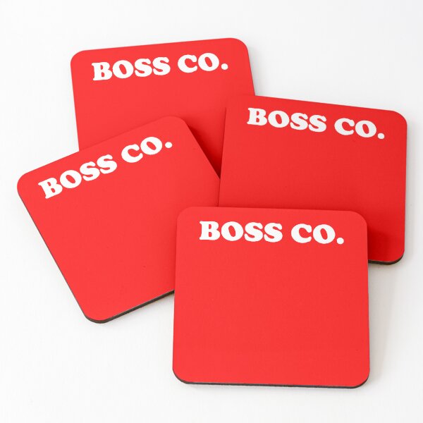 Item preview, Funny Nerdy Boss Co. Be Your Own Boss Company White Text designed and sold by MathWare MathClips.