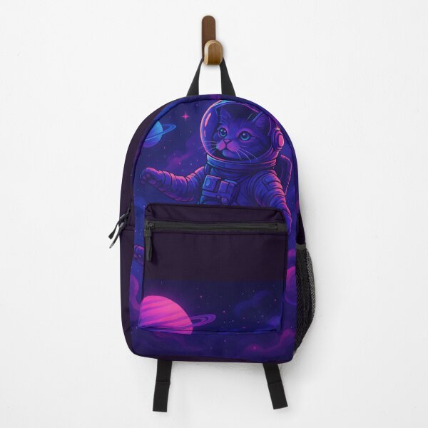 Item preview, Synthwave Cat - Cosmic Explorer designed and sold by HBR-Graphics.
