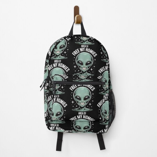 Item preview, Alien Free My Homies Area 51 Funny Ufo Boys Kids Men Women designed and sold by AdrianaDoria.