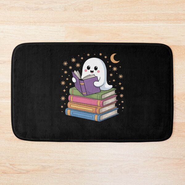 Item preview, Ghost Reading Books Bookish Literary Girl Halloween designed and sold by BubblePancake.