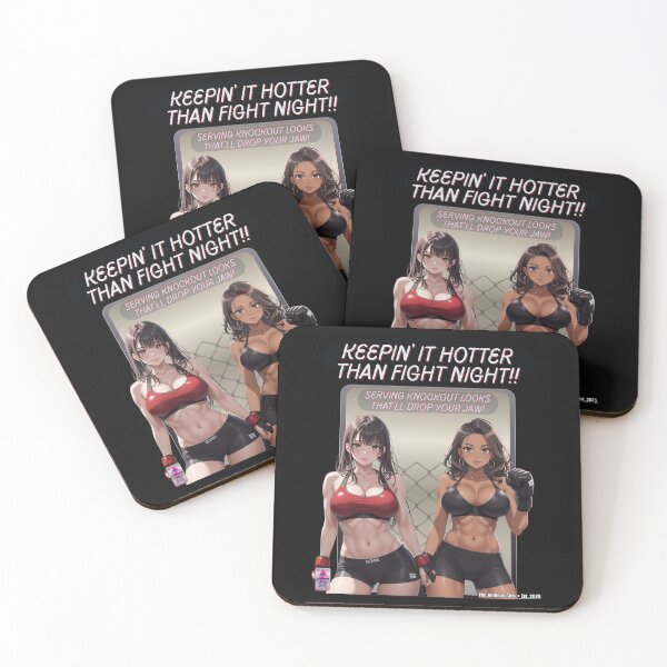 Item preview, The Johnson Girls Hotter Than Fight Night designed and sold by Robeunningham.