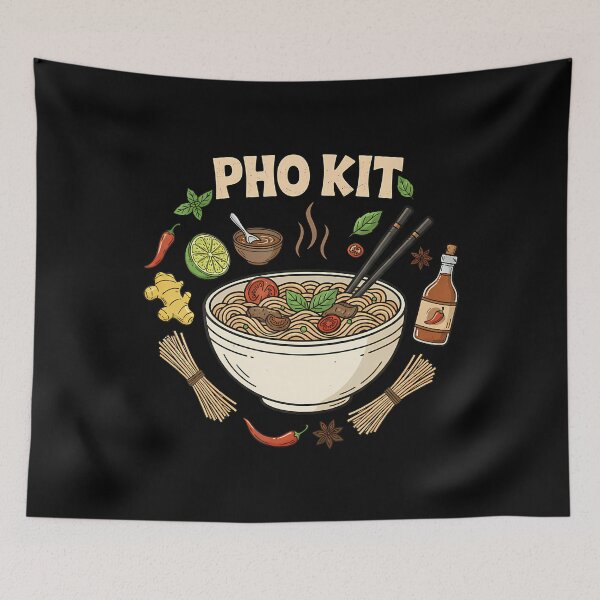 Item preview, Pho Kit Ingredients - Asian Vietnamese Noodle Soup designed and sold by PeggyBeverly.
