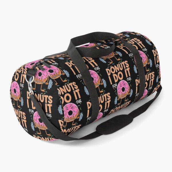 Item preview, I Do It For The Donuts Workout Weightlifting Fitness Gym Tee designed and sold by ConnieDora.