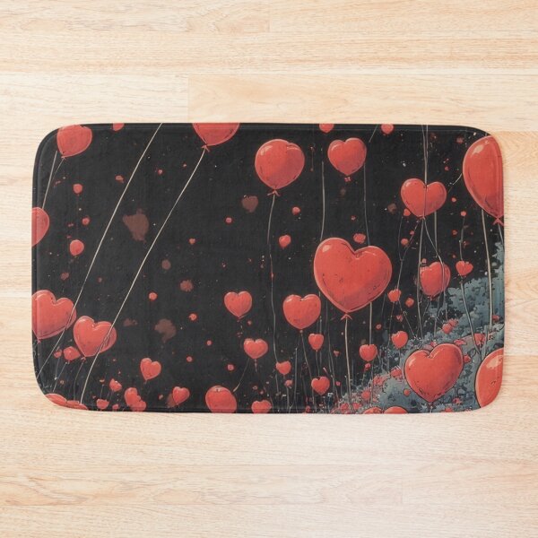 Item preview, Red balloon sky above winding path designed and sold by Mianku | Für das Leben.