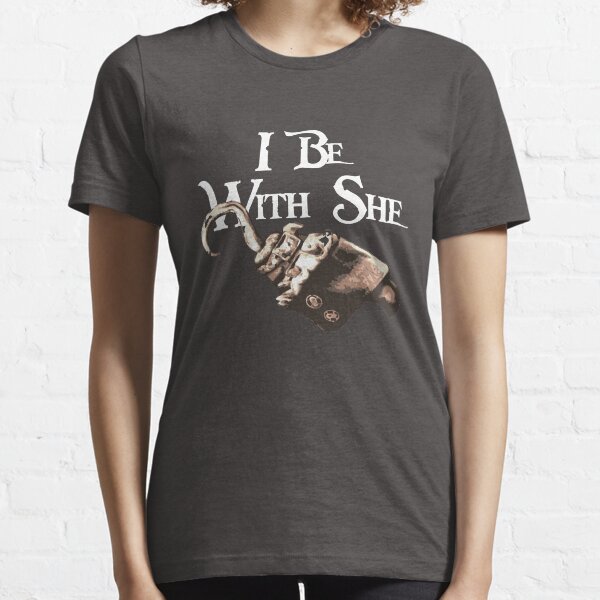 Item preview, I Be With She Sea Pirate Lovers Carribean Pair-Fect Couple shirts Eternal Love designed and sold by Zkoorey.