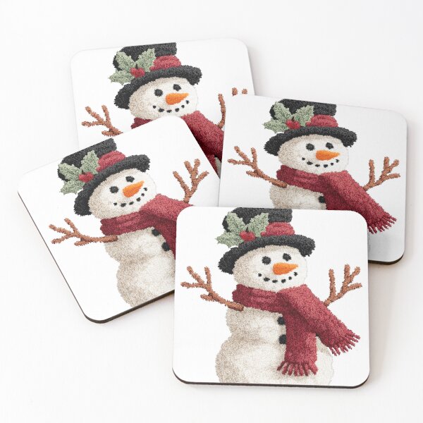 Item preview, Christmas Snowman (Embroidery) designed and sold by NF Designs Studio DTF.