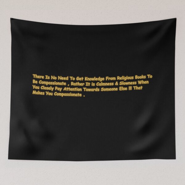 Item preview, Compassion Comes From Calmness & Slowness - Mindfulness Quote  designed and sold by CapriCreatives.
