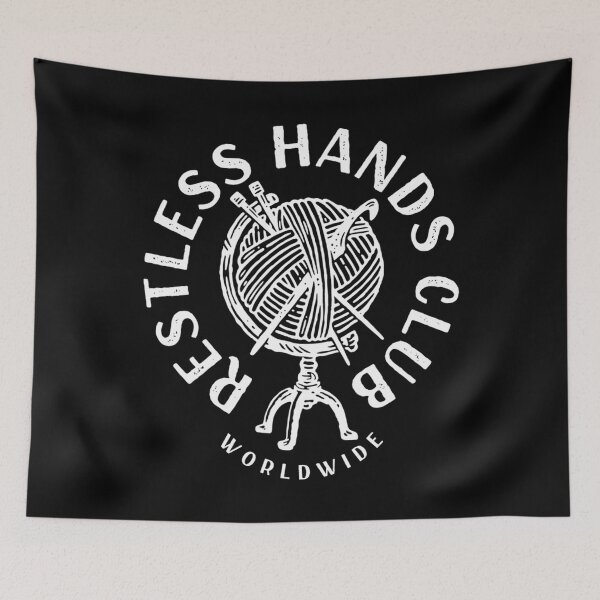 Item preview, Restless Hands Club  2  White designed and sold by StephanieSophie.