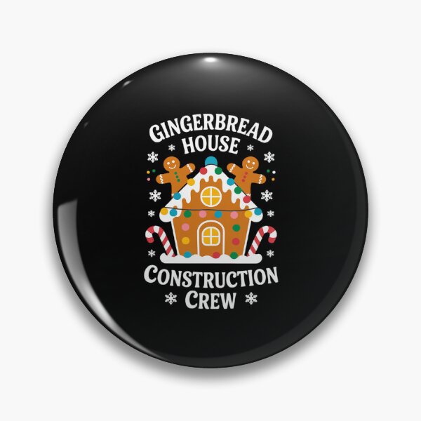 Item preview, Gingerbread House Construction Crew Decorating Baking Xmas designed and sold by BubblePancake.