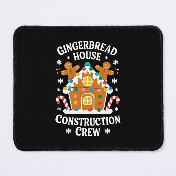 Item preview, Gingerbread House Construction Crew Decorating Baking Xmas designed and sold by BubblePancake.