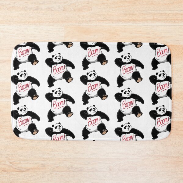Item preview, Boom Panda – Funny Cool Panda Action Art designed and sold by SamartkitDesign.