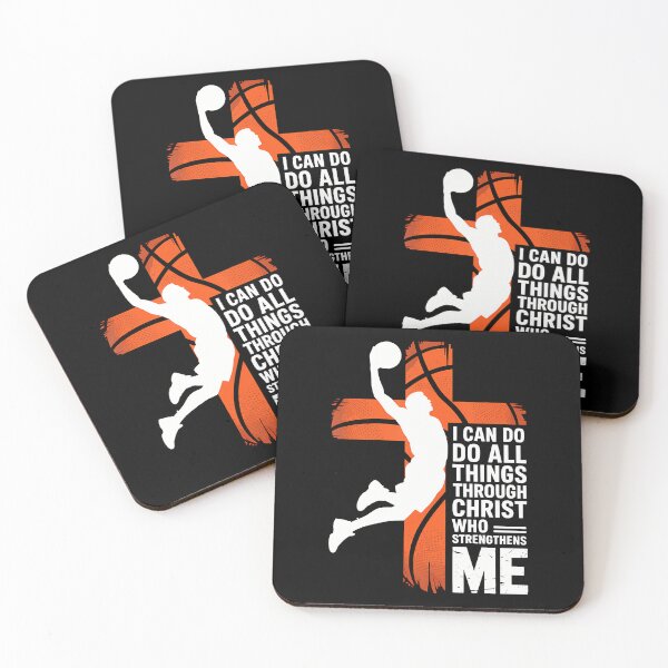 Item preview, Basketball I Can Do All Things Through Christ designed and sold by StephanieSophie.