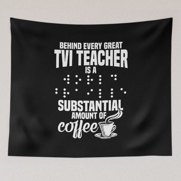 Item preview, Braille Teacher Squad Appreciation Women Vit Teacher designed and sold by BrandyMartha.