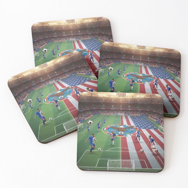 Item preview, Global Soccer, vs American  designed and sold by Karen Persephone .