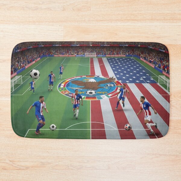 Item preview, Global Soccer, vs American  designed and sold by Karen Persephone .