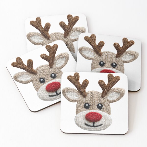 Item preview, Rudolph the Red-Nosed Reindeer Christmas (Embroidery) designed and sold by NF Designs Studio DTF.