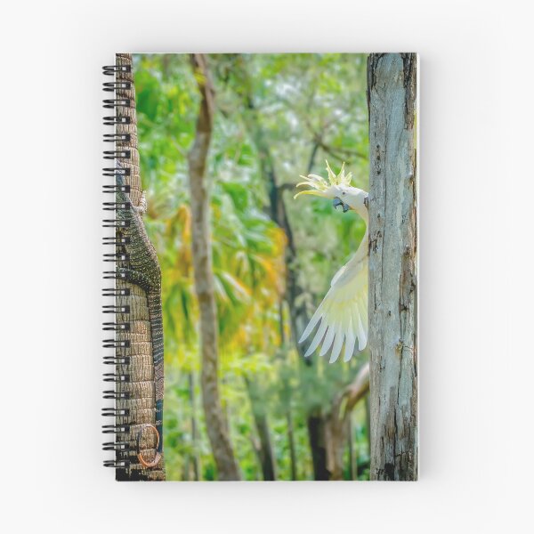Item preview, Cacatúa de cresta de azufre y monitor de encaje, garganta de Carnarvon, Parque Nacional de Carnarvon designed and sold by Robert Ashdown.