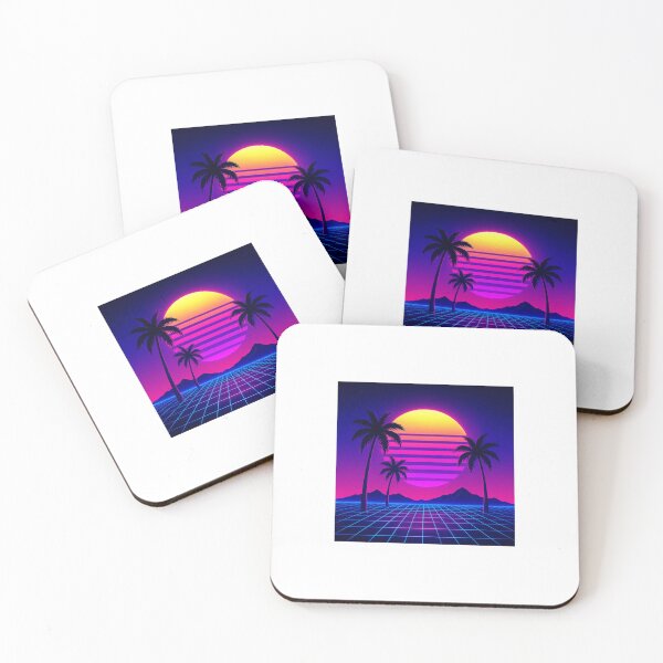 Item preview, Retro Vaporwave Sunset designed and sold by GenzShoppingHub.