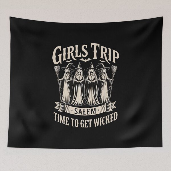 Item preview, Girls Trip Salem Time To Get Wicked Witchy Witches Halloween designed and sold by NetoGalaxy.