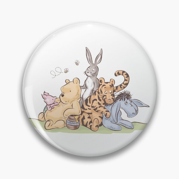 Item preview, Classic Winnie the Pooh and Friends Illustration Story book Art designed and sold by ChuChiDesign.