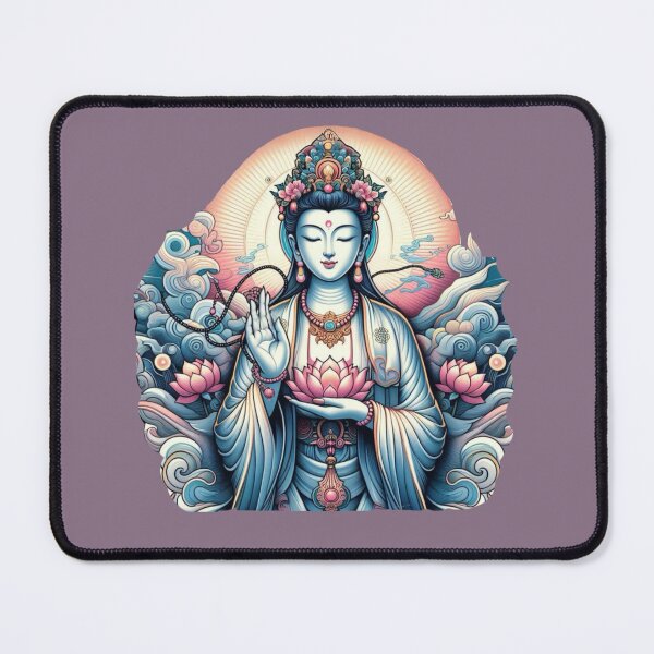 Item preview, Kwan Yin Female Buddha designed and sold by Myra365Art.