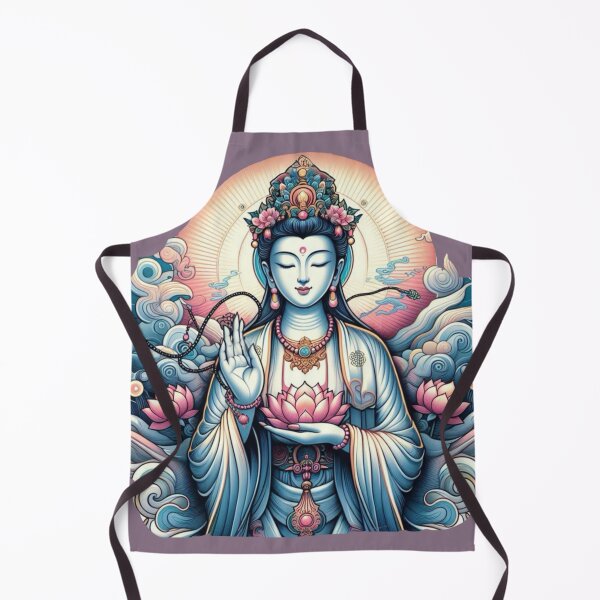 Item preview, Kwan Yin Female Buddha designed and sold by Myra365Art.