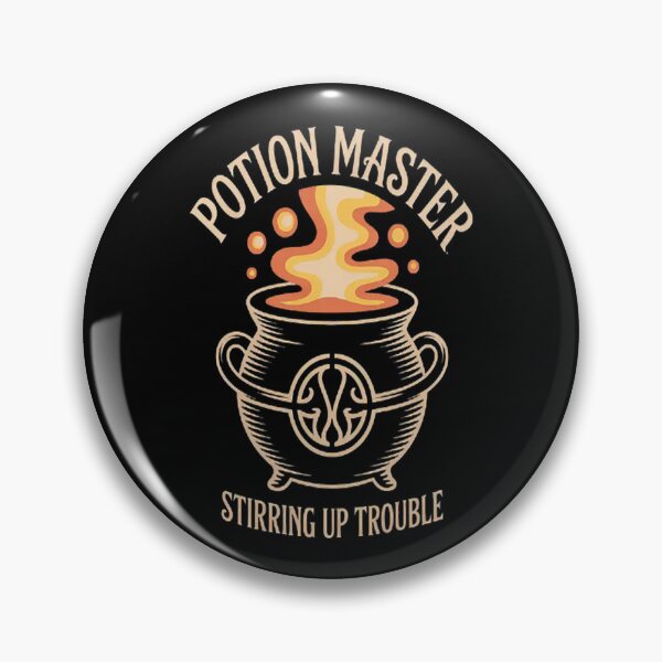 Item preview, Potion Master Stirring Up Trouble Cauldron Witchcraft designed and sold by mandiana.
