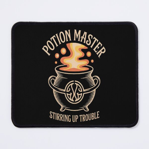 Item preview, Potion Master Stirring Up Trouble Cauldron Witchcraft designed and sold by mandiana.