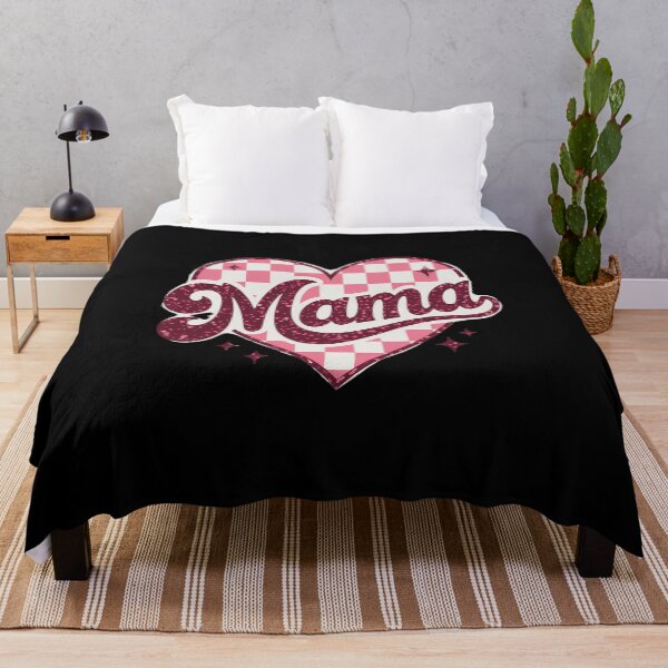 Item preview, MaMa Groovy Valentine Vibes Heart Face Men Women Kids Girl designed and sold by Moxizz.
