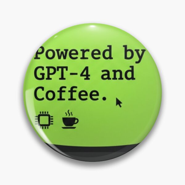 Item preview, Powered by GPT-4 & Coffee Retro Tech Humor designed and sold by CosyCush.