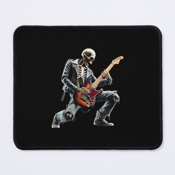 Item preview, Skeleton Playing Guitar Rock Star Ghost Solo Guitar designed and sold by BrandyMartha.