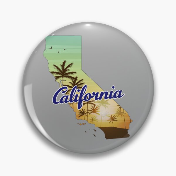 Item preview, California Dreamin' Sunset Palms - Retro Summer Vacation Vibe designed and sold by mashmosh.