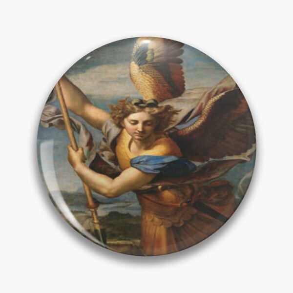 Item preview, St. Michael Vanquishing Satan designed and sold by SharonTheFirst.