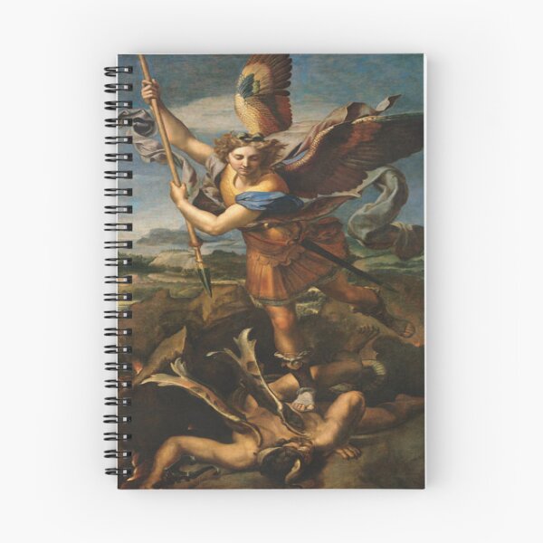 Item preview, St. Michael Vanquishing Satan designed and sold by SharonTheFirst.