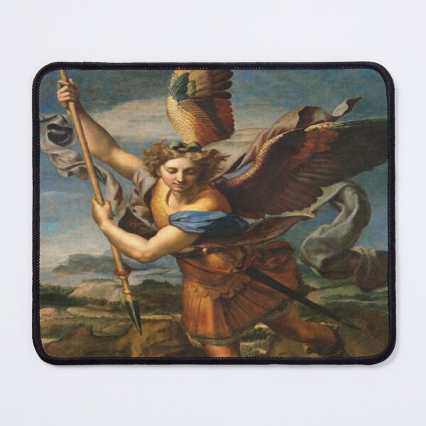 Item preview, St. Michael Vanquishing Satan designed and sold by SharonTheFirst.