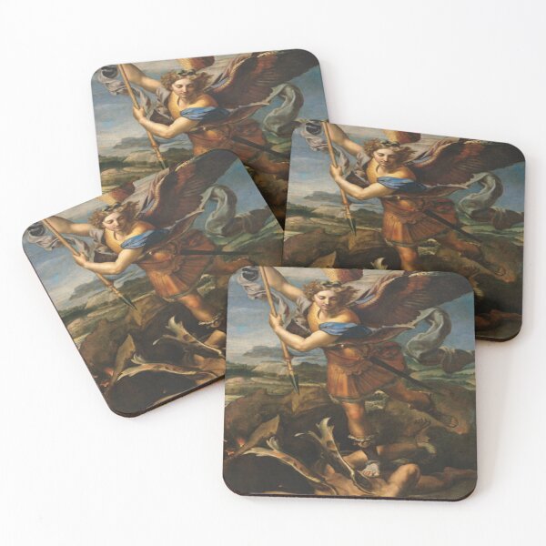 Item preview, St. Michael Vanquishing Satan designed and sold by SharonTheFirst.
