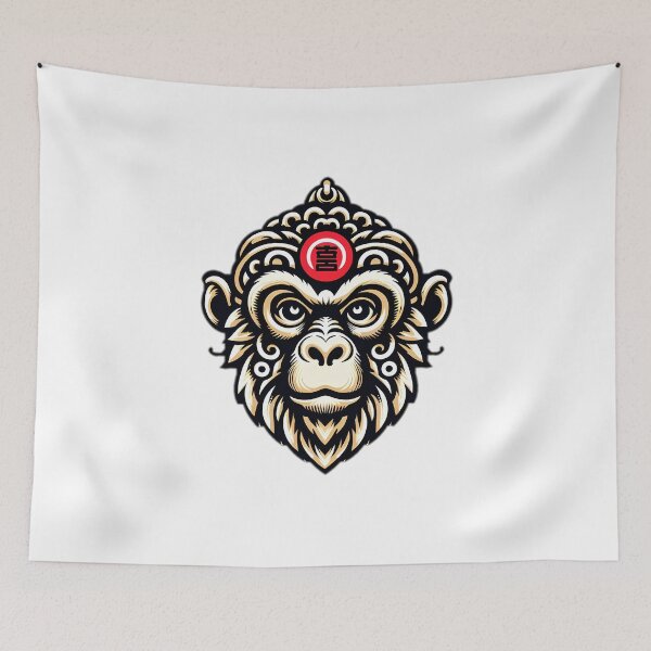 Item preview, xing xing monkey designed and sold by NCNGDESIGN.