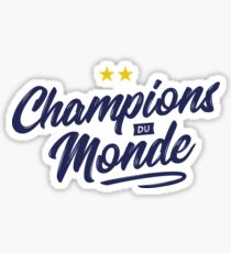 France 2 Stars - World Cup Sticker