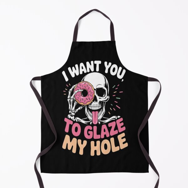 Item preview, I Want You To Glaze My Hole Cute Skull Donut Lover Halloween designed and sold by gandebro.