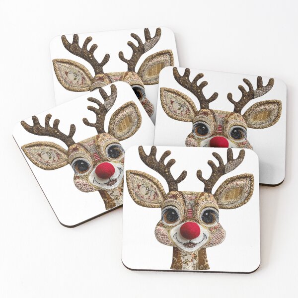Item preview, Christmas Santa Claus Reindeer (Embroidered) designed and sold by NF Designs Studio DTF.