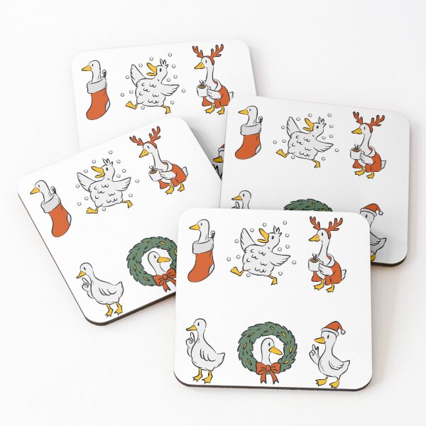 Item preview, Cute Christmas Goose Festive designed and sold by nuutree.
