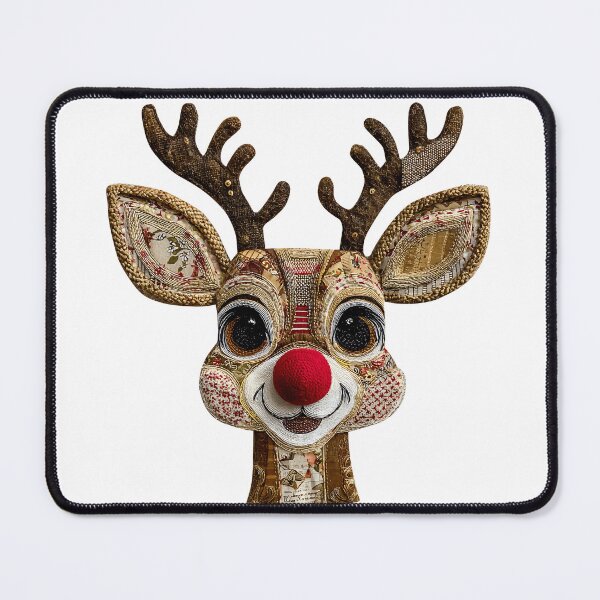 Item preview, Christmas Santa Claus Reindeer (Embroidered) designed and sold by NF Designs Studio DTF.